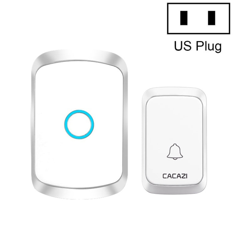 CACAZI A50 1 For 1 Wireless Music Doorbell without Battery CACAZI A50 1 For 1 Wireless Music Doorbell without Battery